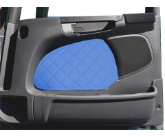 Boky prošívané do dveří SCA modré